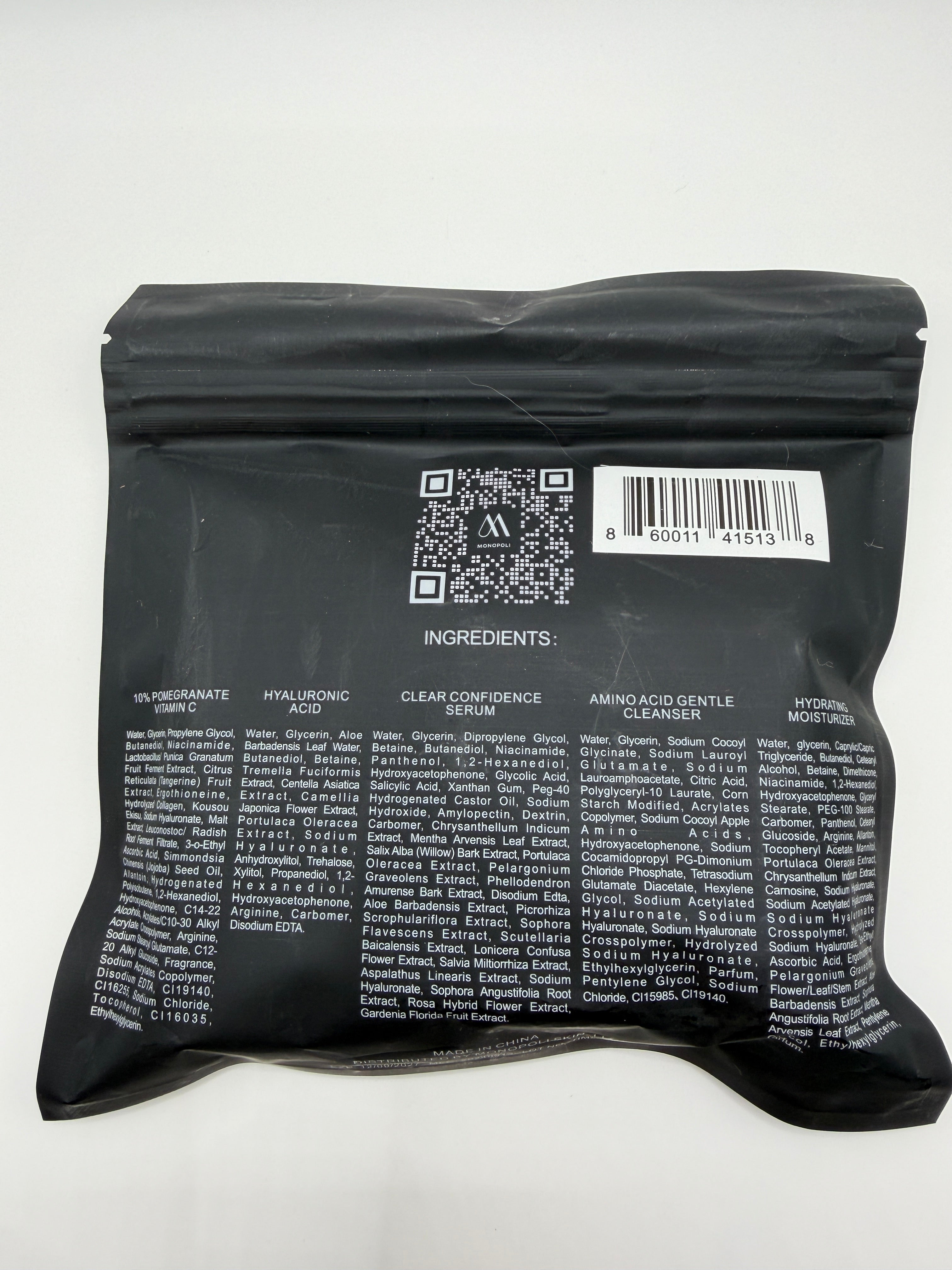 ON THE GO SKIN CARE VARIETY PACK -SAMPLE